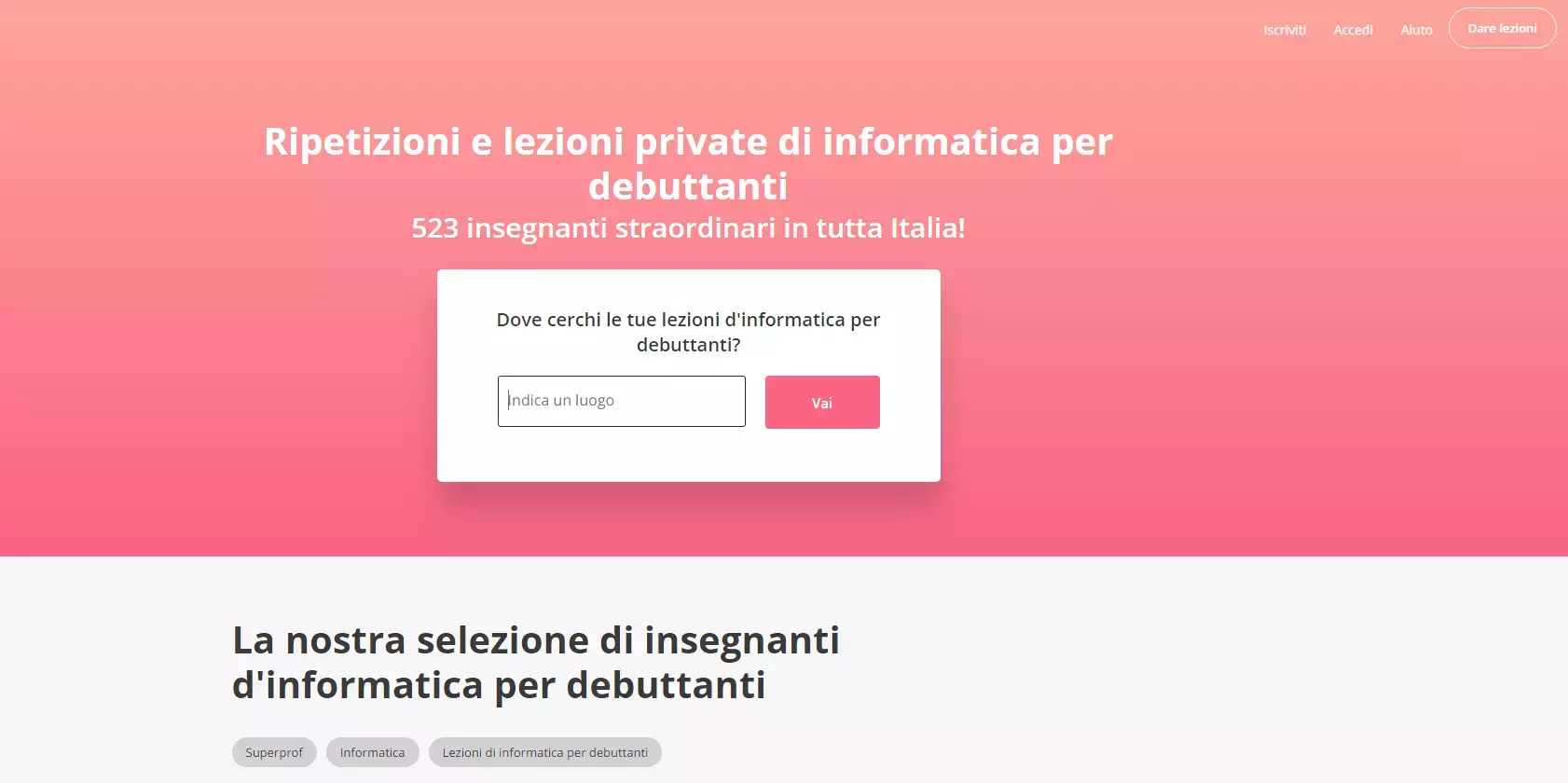 Conoscere il mercato del proprio settore è importante per ogni insegnante privato: in base alla concorrenza, infatti, sarà possibile fissare un prezzo congruo per le proprie lezioni.