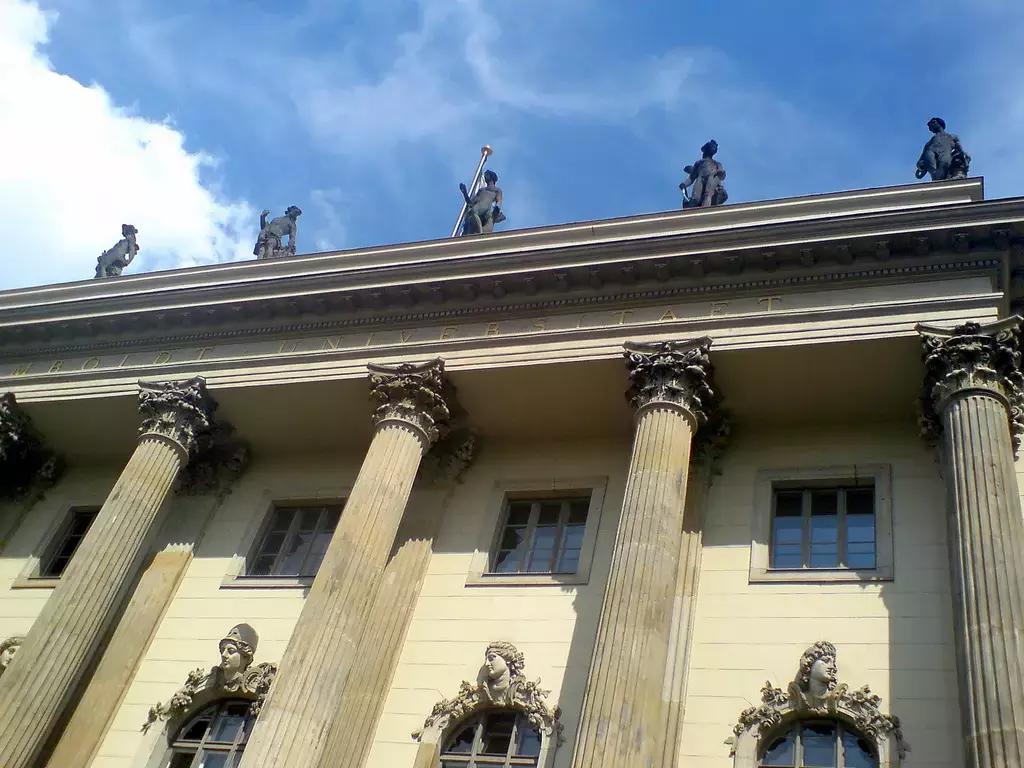 Ingresso della Humboldt University di Berlino