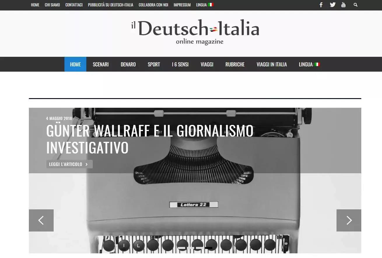 La testata giornalistica online "Deutsch-Italia" può essere portata come esempio di cooperazione tra i due Paesi per un'informazione più approfondita e chiara.