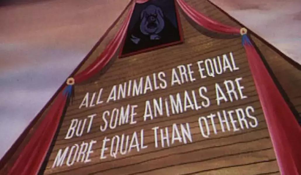 Il libro di George Orwell può aiutarti a capire molte cose della storia!