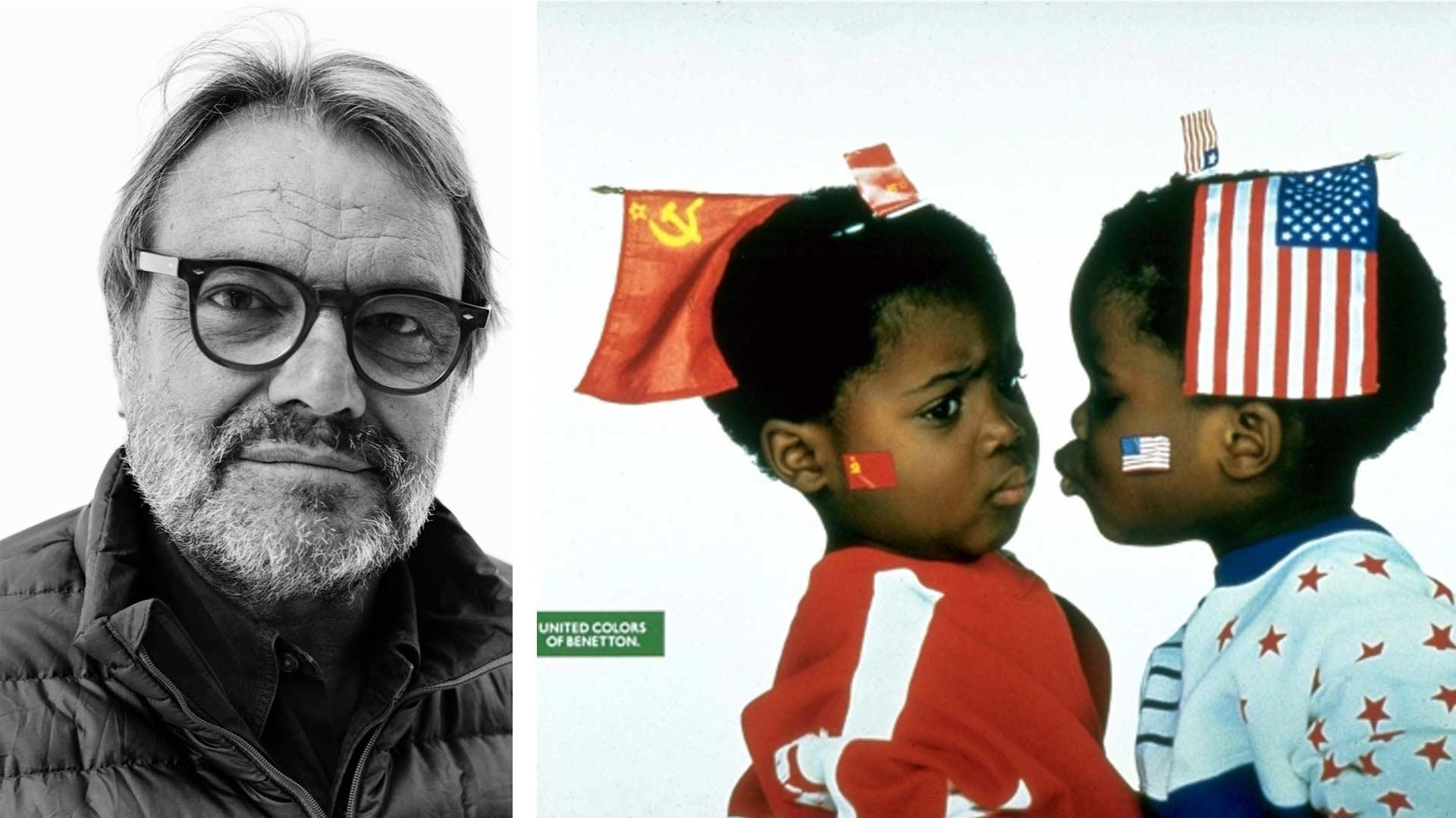 Ecco uno dei nomi italiani più famosi quando si parla di fotografia: Oliviero Toscani.