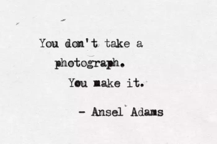 Ansel Adams è noto per le sue fotografie in bianco e nero