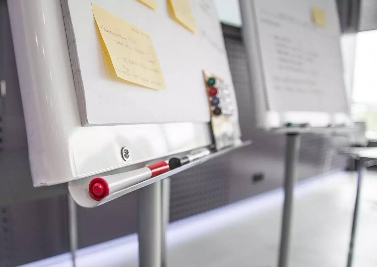 Le lavagne interattive sostituiscono carta e matita.