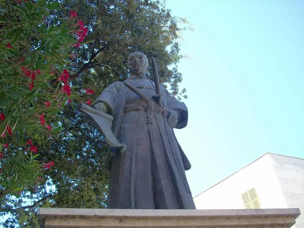 La prima delegazione giapponese arriva a Roma in età barocca.