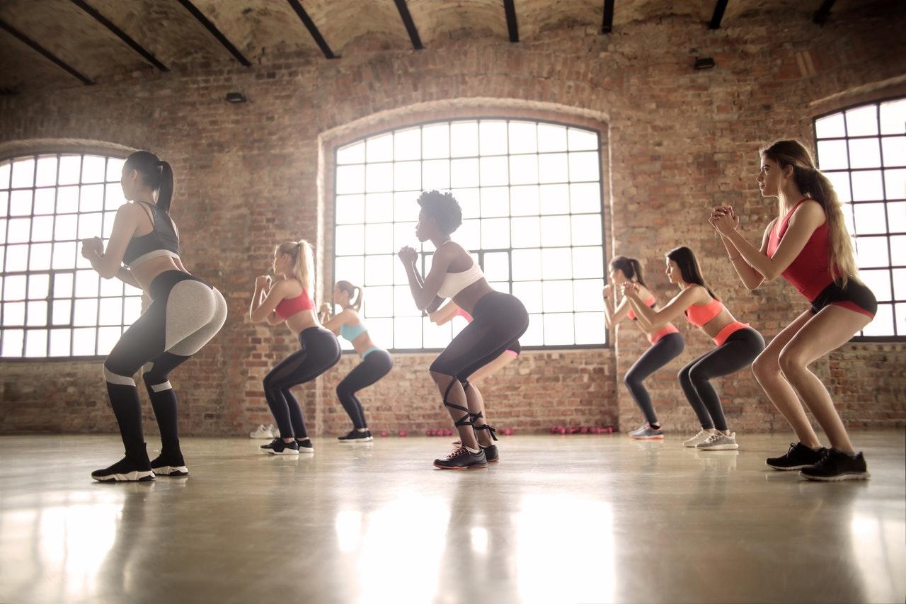 Le danze sportive come la zumba sono sempre più alla moda.