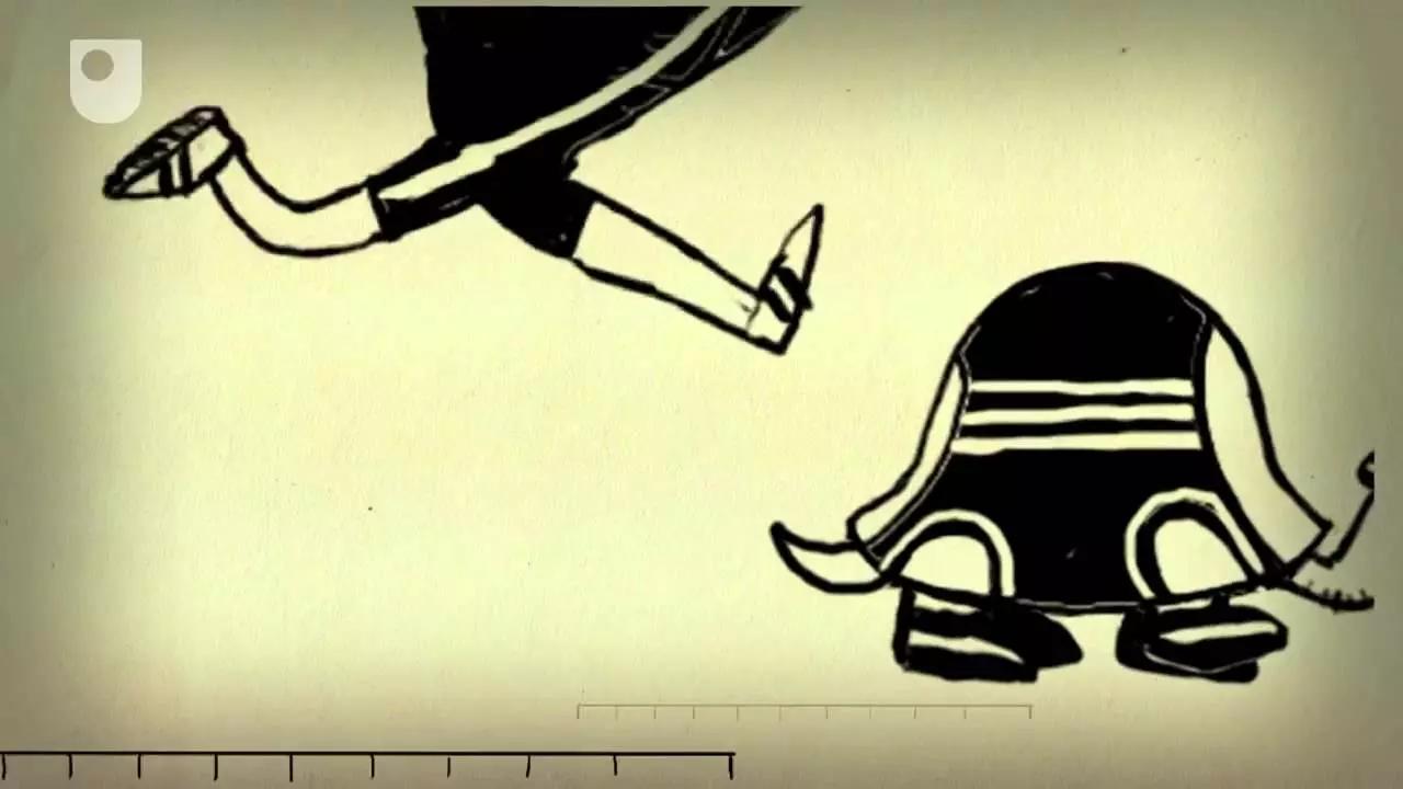 Achille e la tartaruga: riuscirà Achille a raggiungere il lento animale?