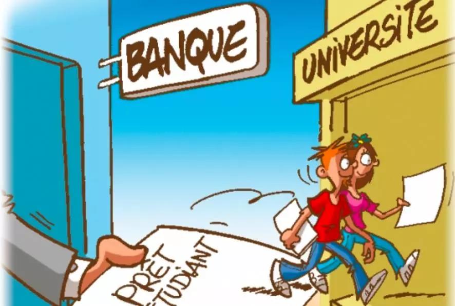 Un prestito in una banca prima di una partenza all'estero per gli studi non è così strano!