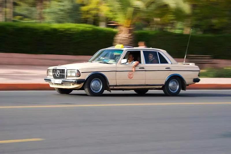 In Marocco i taxi sono tra i mezzi di trasporto più utilizzati.
