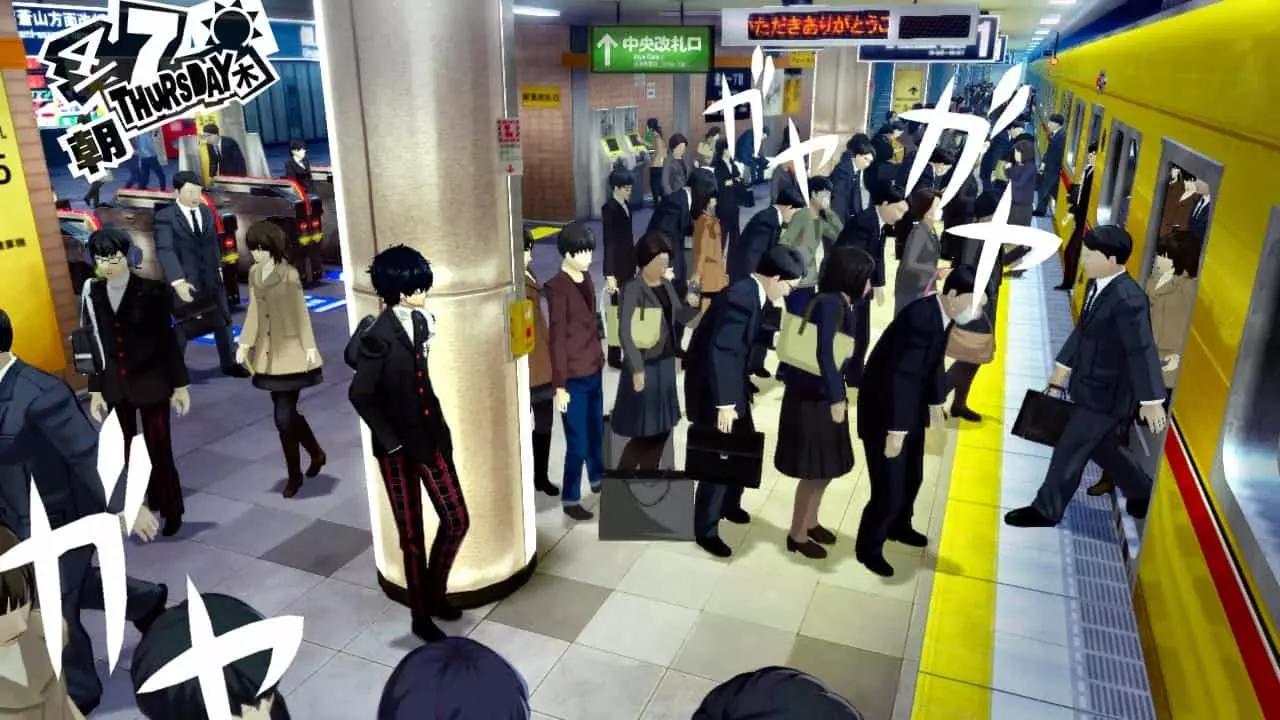 La metro di Tokyo è super puntuale.