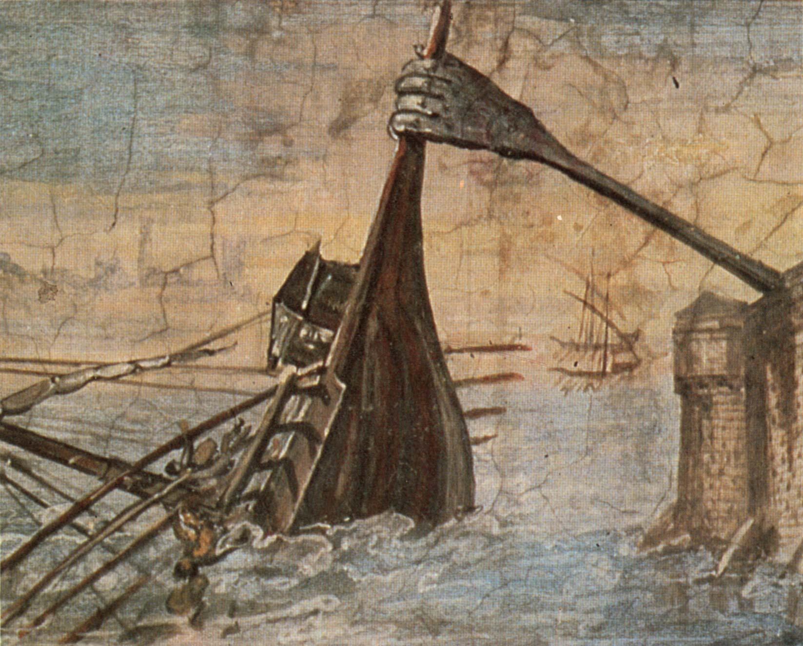 Artiglio di archimede di Siracusa.