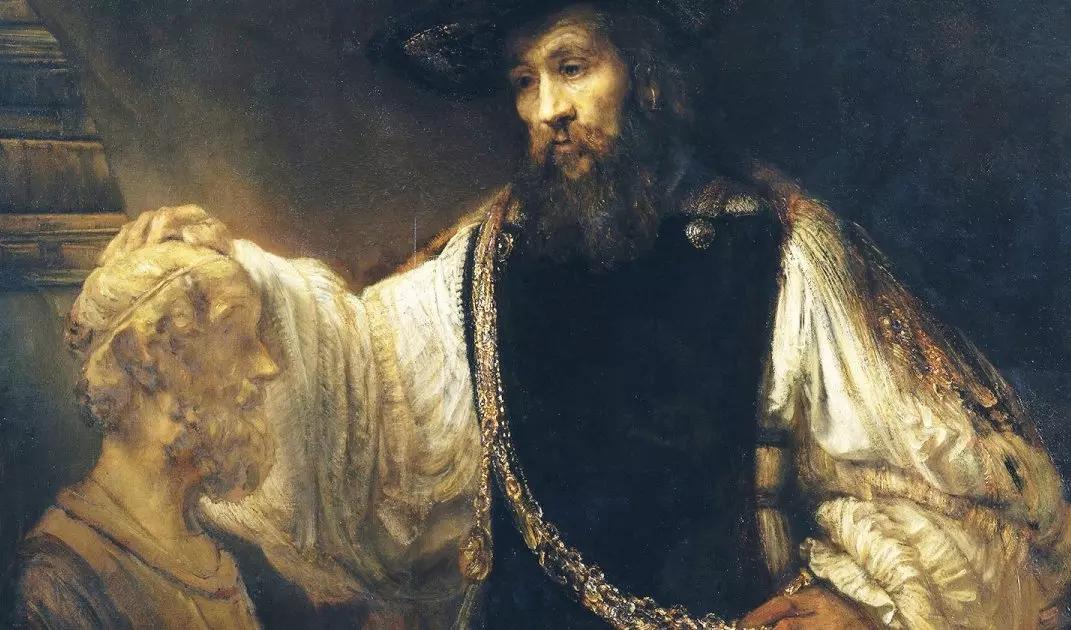 Il filosofo contempla il bardo; La saggezza contempla la saggezza.