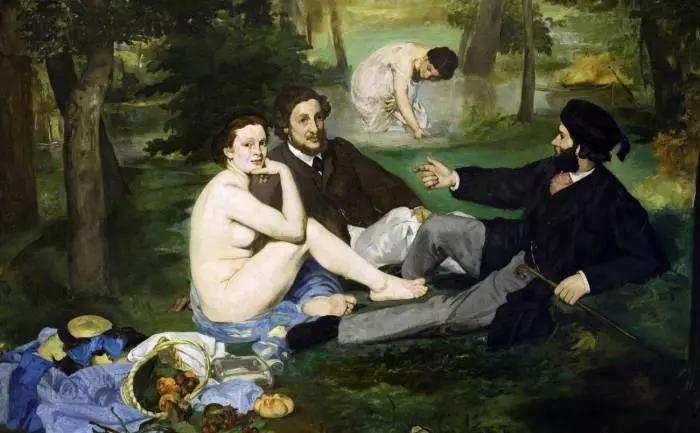 Victorine è una modella ricorrente nelle opere di Manet: appare anche nel suo dipinto L'Olympia!