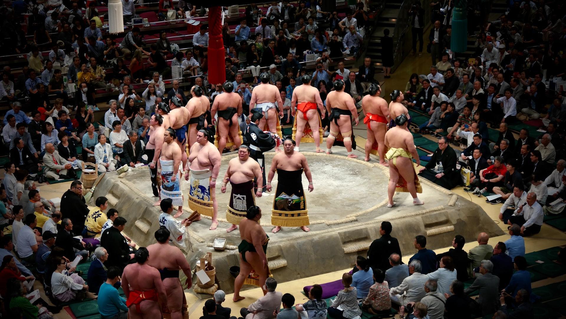 Il Sumo è quasi un rito spirituale