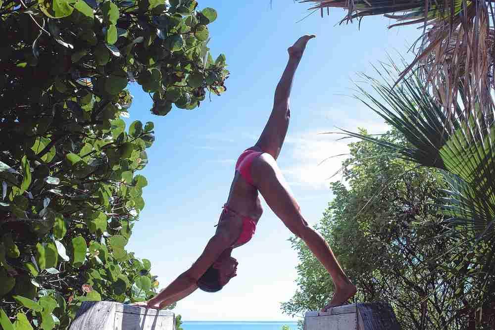 Lo yoga Vinyasa, poi lavora sui muscoli, sulla loro resistenza e sulla loro flessibilità.