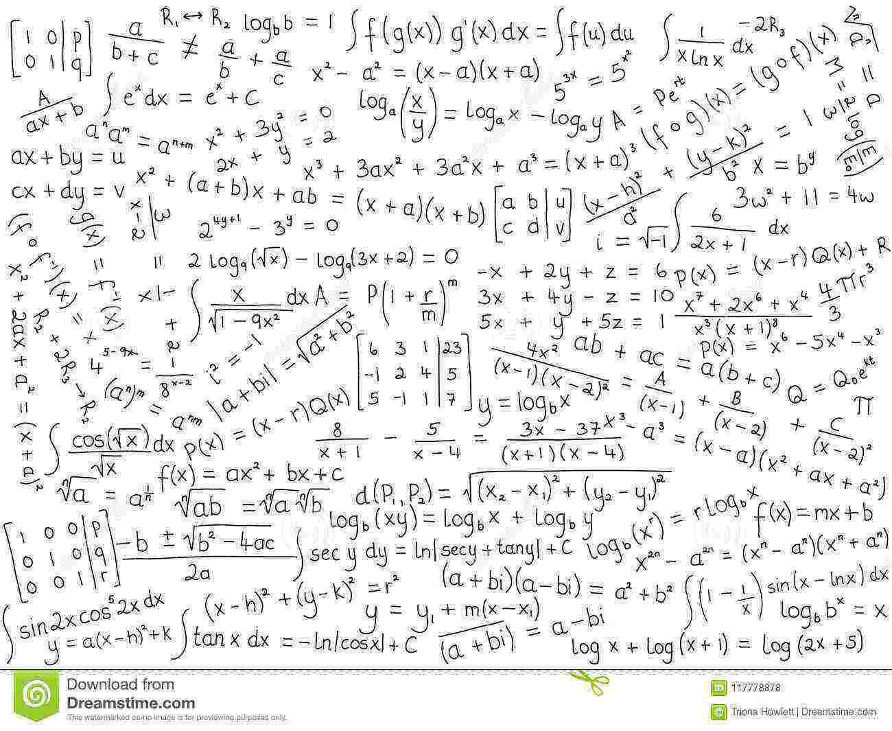 Sapresti riconoscere in questo caos qualche equazioni a te nota?