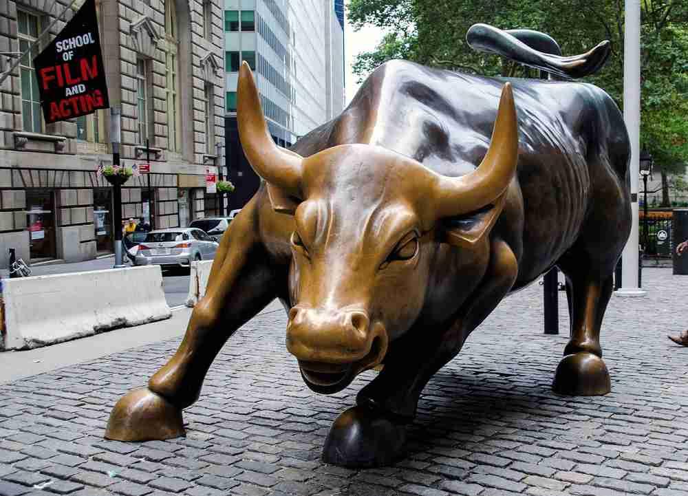 Il toro è il simbolo del capitalismo finanziario di New York.