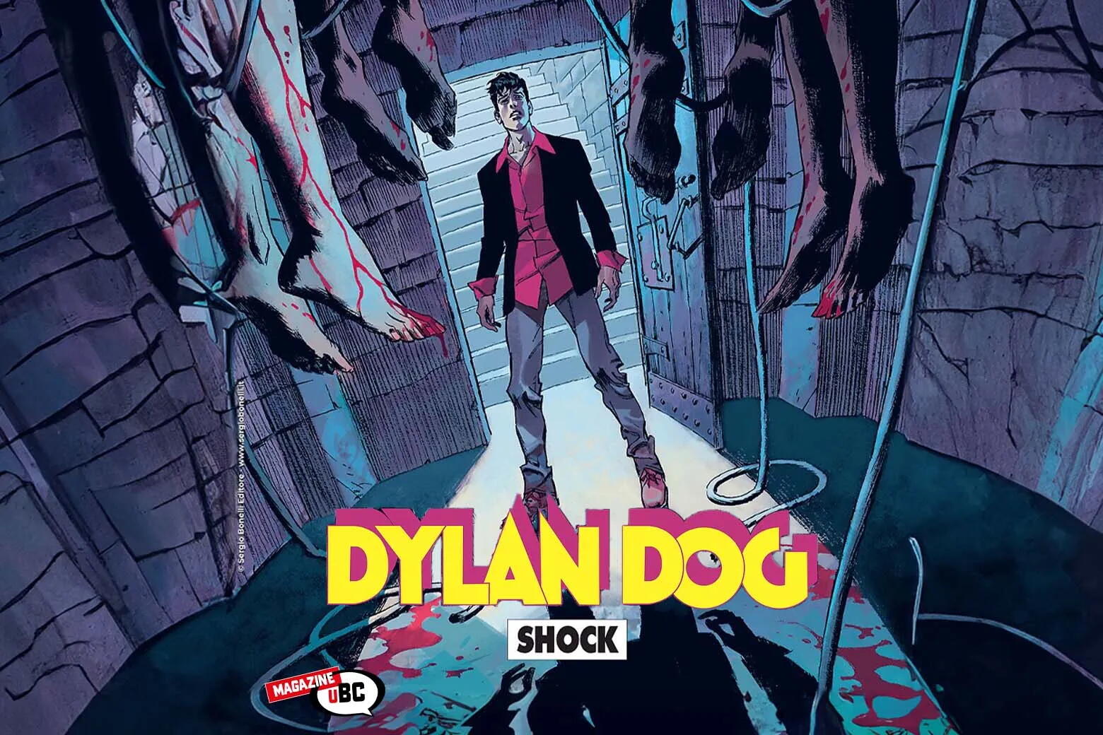 La copertina di uno degli album di Dylan Dog.
