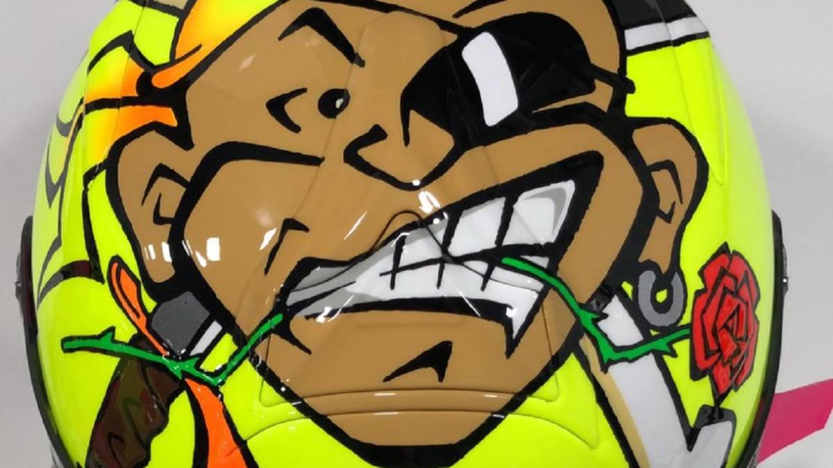 Questa è una caricatura simpatica del grande Marco Pantani!