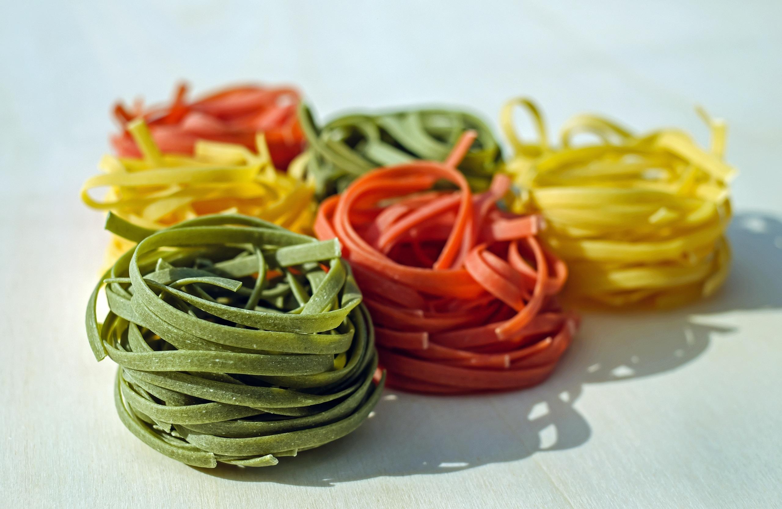 Pasta di tutti i colori!