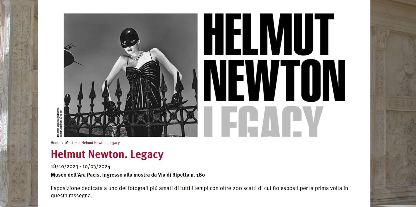 Helmut Newton è stato uno dei più grandi e controversi fotografi di moda del secolo.