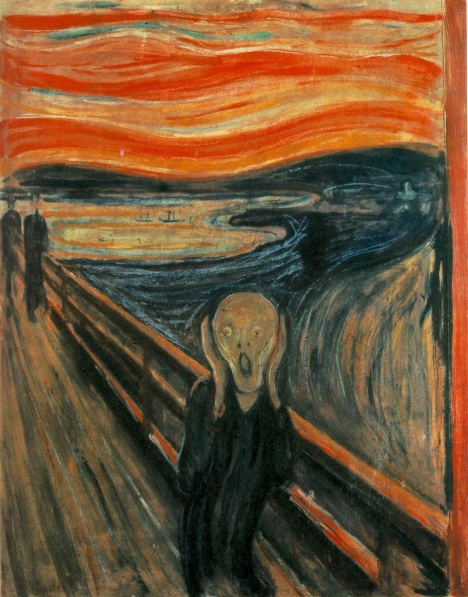 L'Urlo, uno dei dipinti più celebri di sempre.