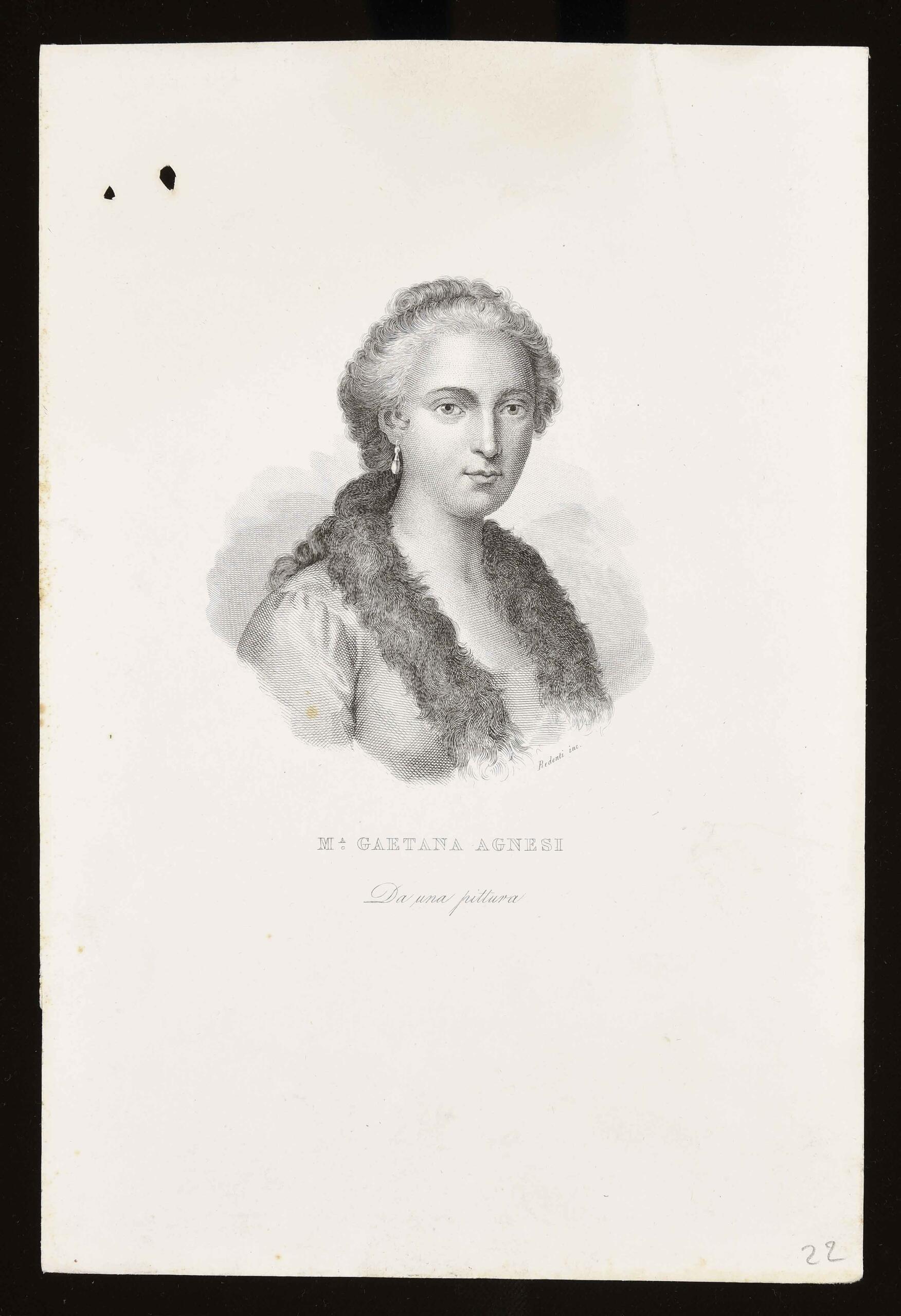 una donna matematica del 700