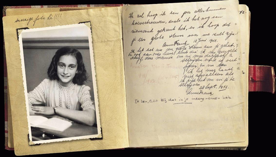 Nel Diario di Anna Frank la ragazza racconta la trasformazione della sua realtà a causa delle persecuzioni.