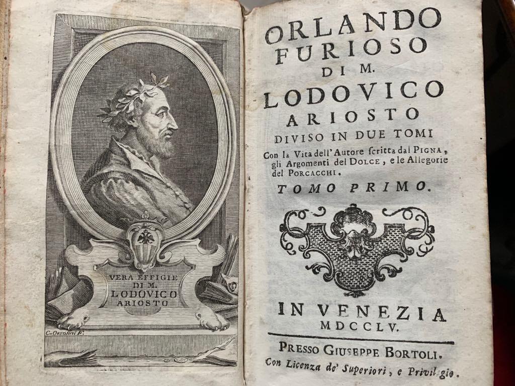OL'Orlando furioso riprende la leggenda del cavaliere Rolando.
