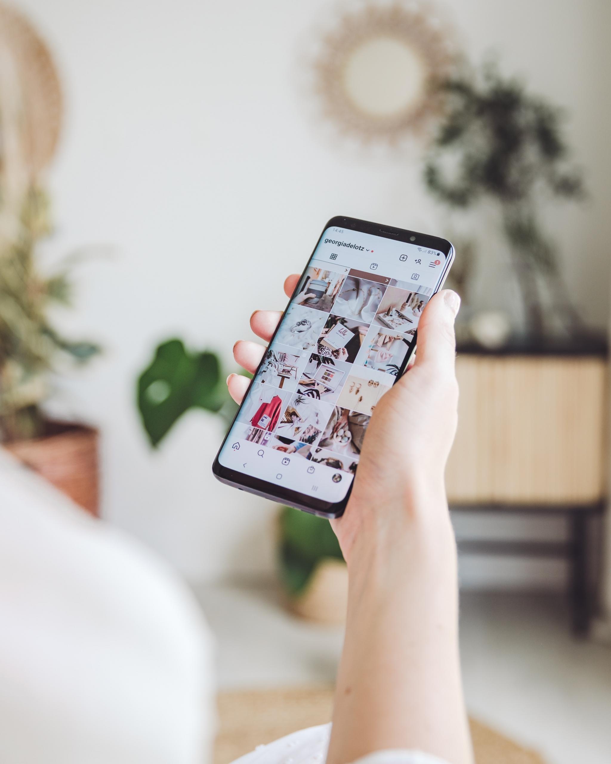 Creare contenuti su profilo IG 