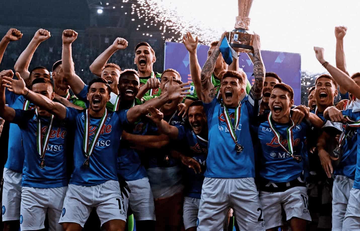 Il Napoli è campione d'Italia per la stagione 2022/2023.