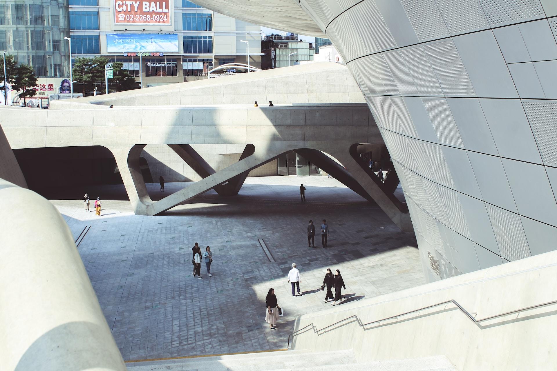 Piazza DDP di Seul