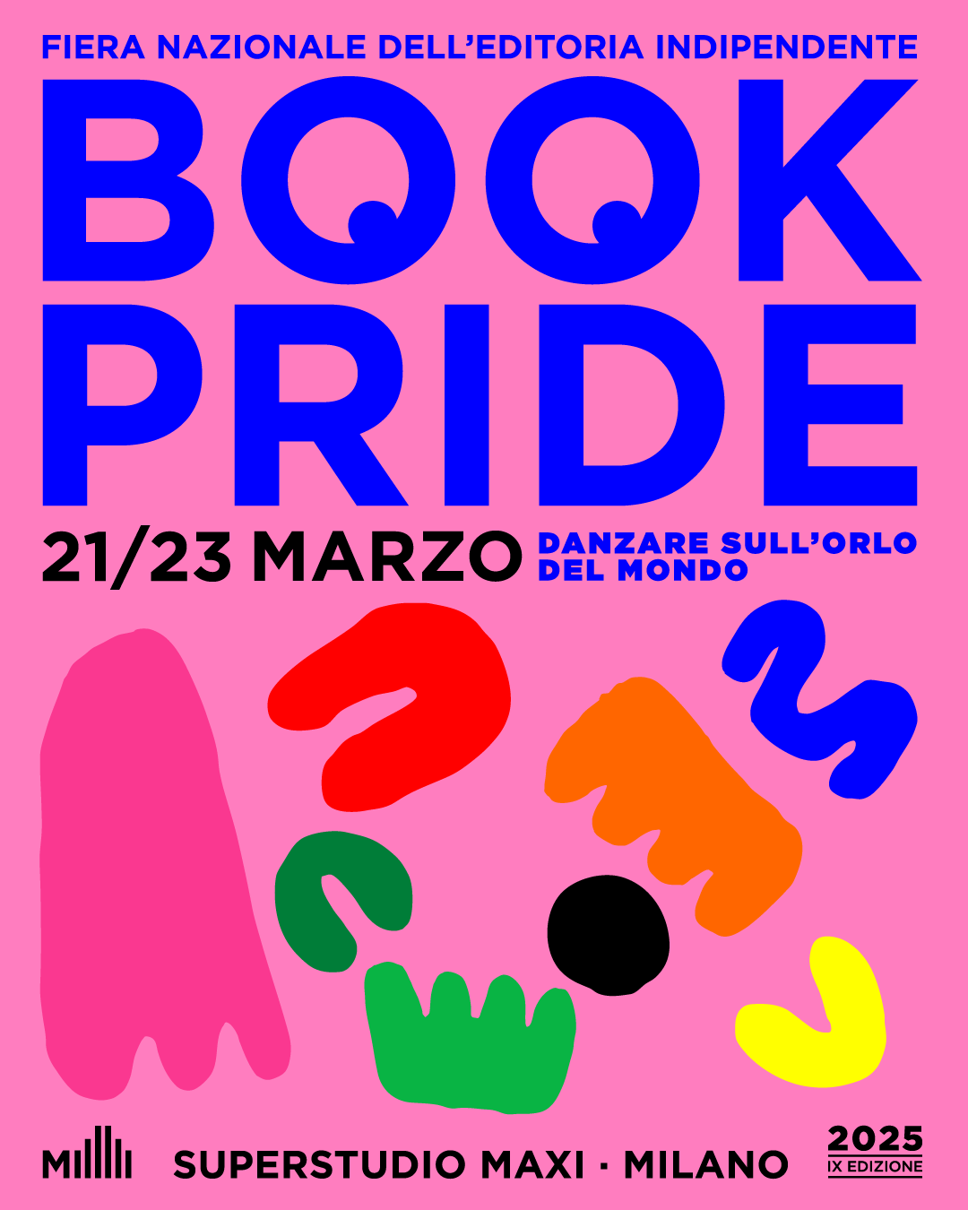 Manifesto Book Pride Milano 2025