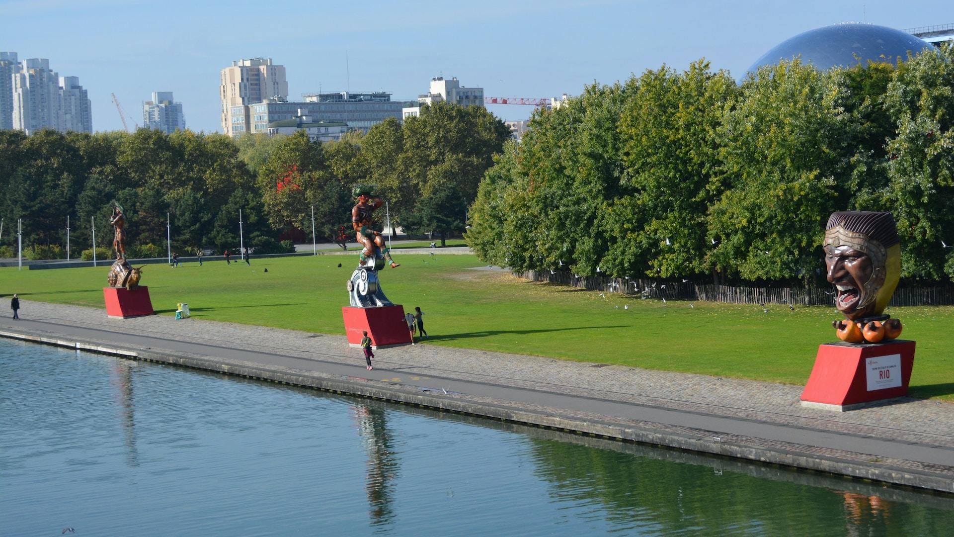 Parc de la Villette a Parigi