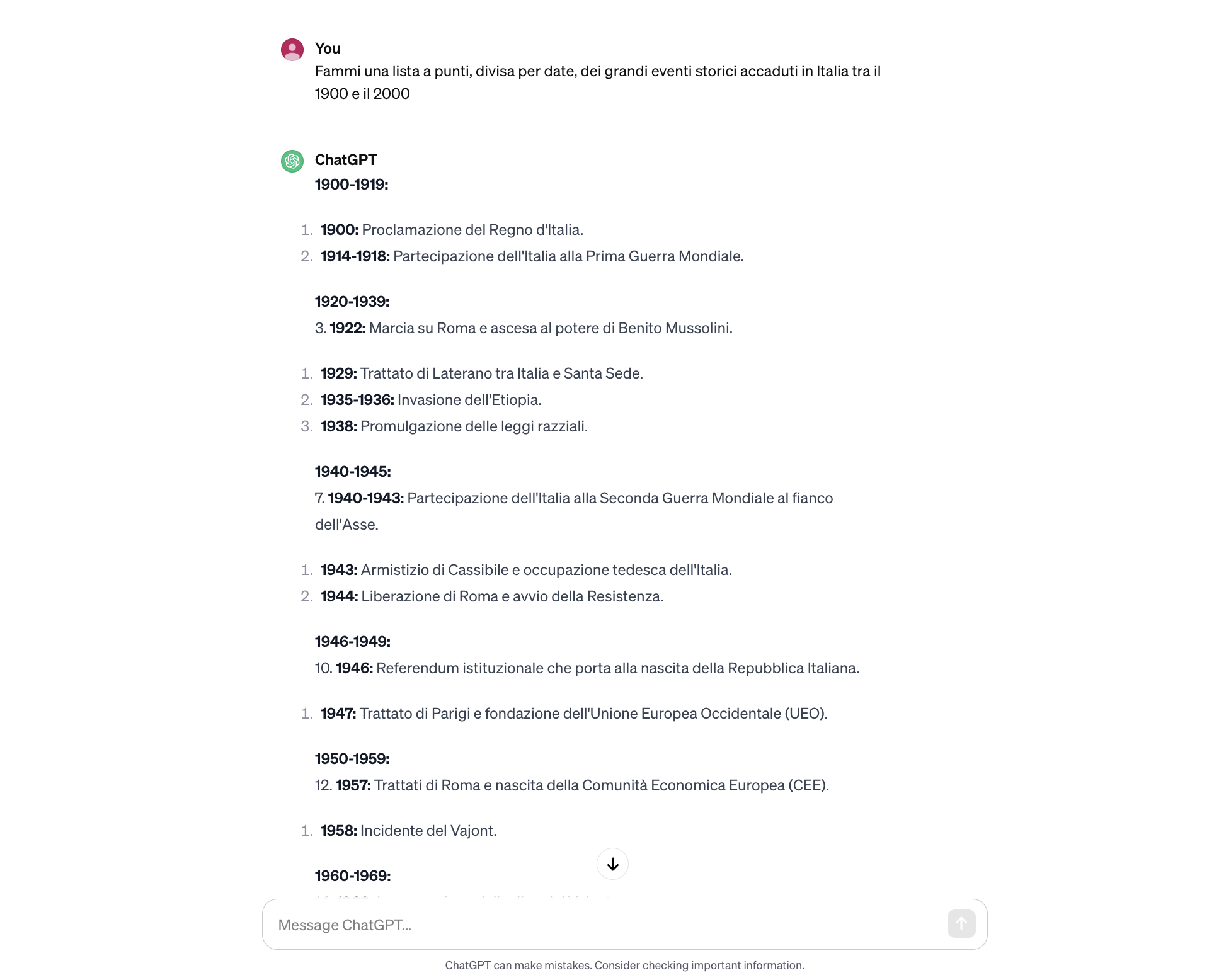 impara a fare le domande giuste a chatGPT