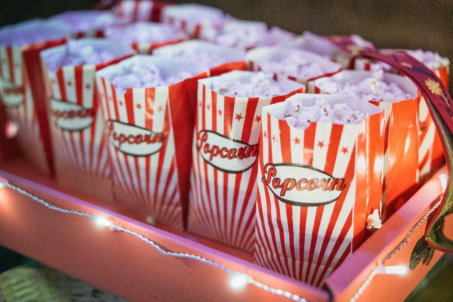 Pop corn per andare al cinema