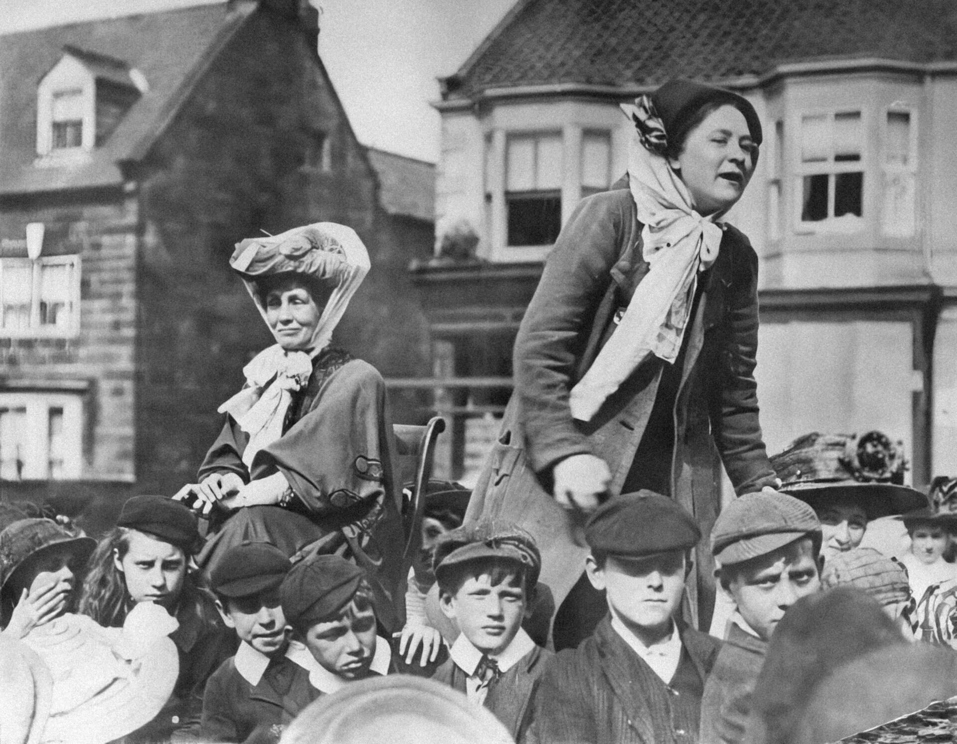 Suffragette in azione