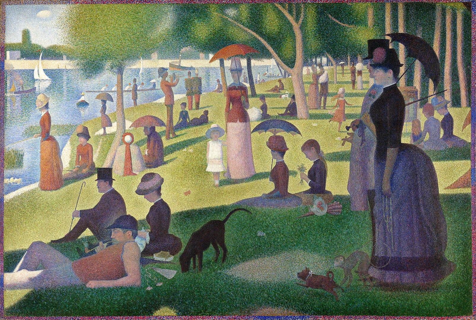 La grande Jatte, quadro di Seurat