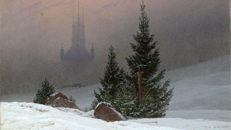 Caspar David Friedrich, Il freddo e la neve