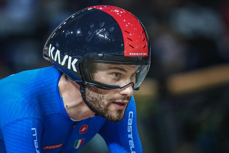 Filippo Ganna © ANSA/EPA