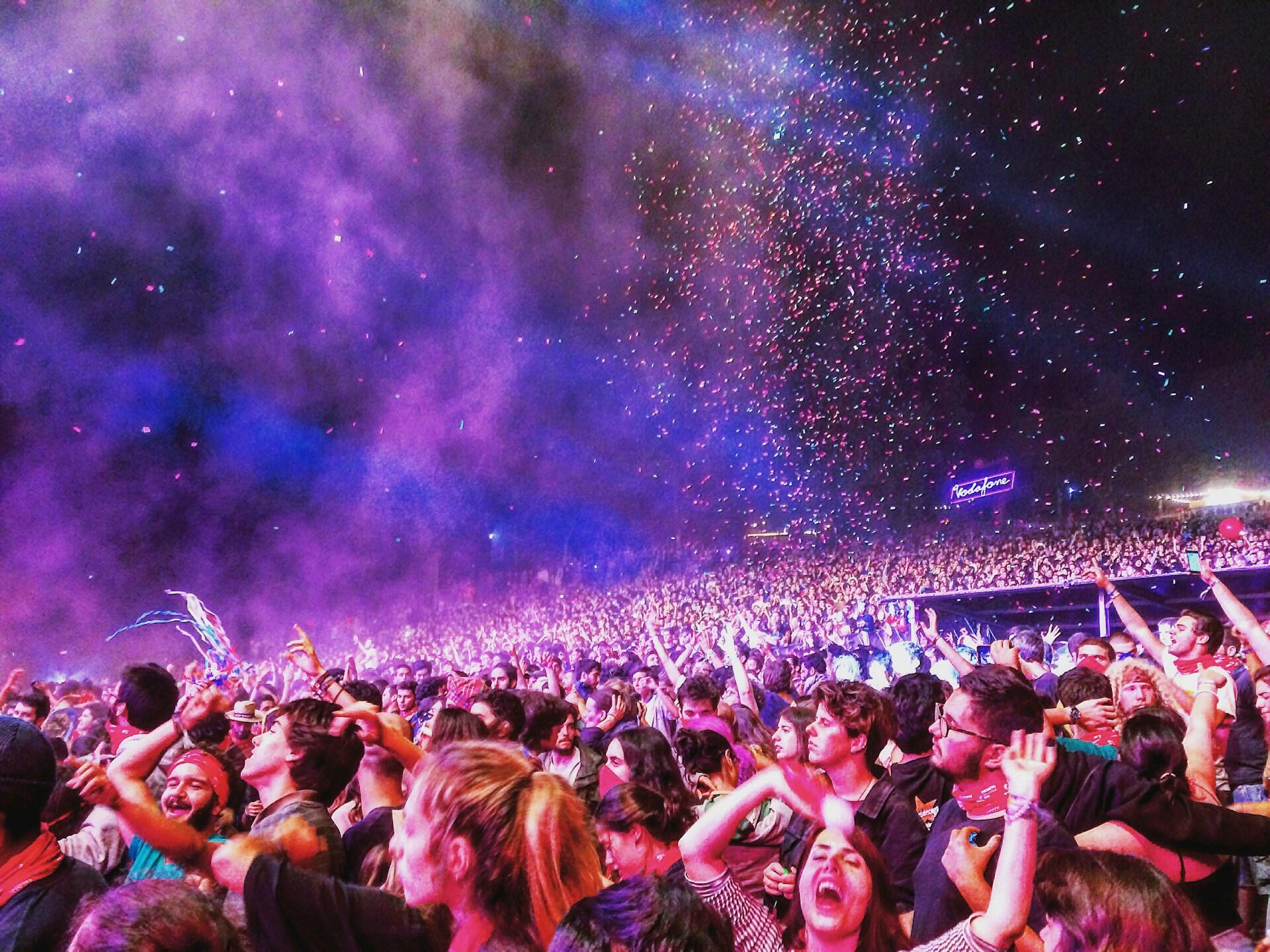 Pubblico durante eurovision 2026.