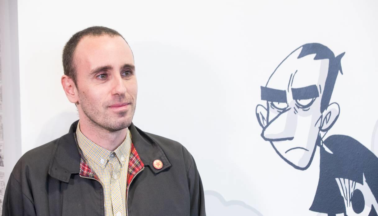 Foto di Zerocalcare.