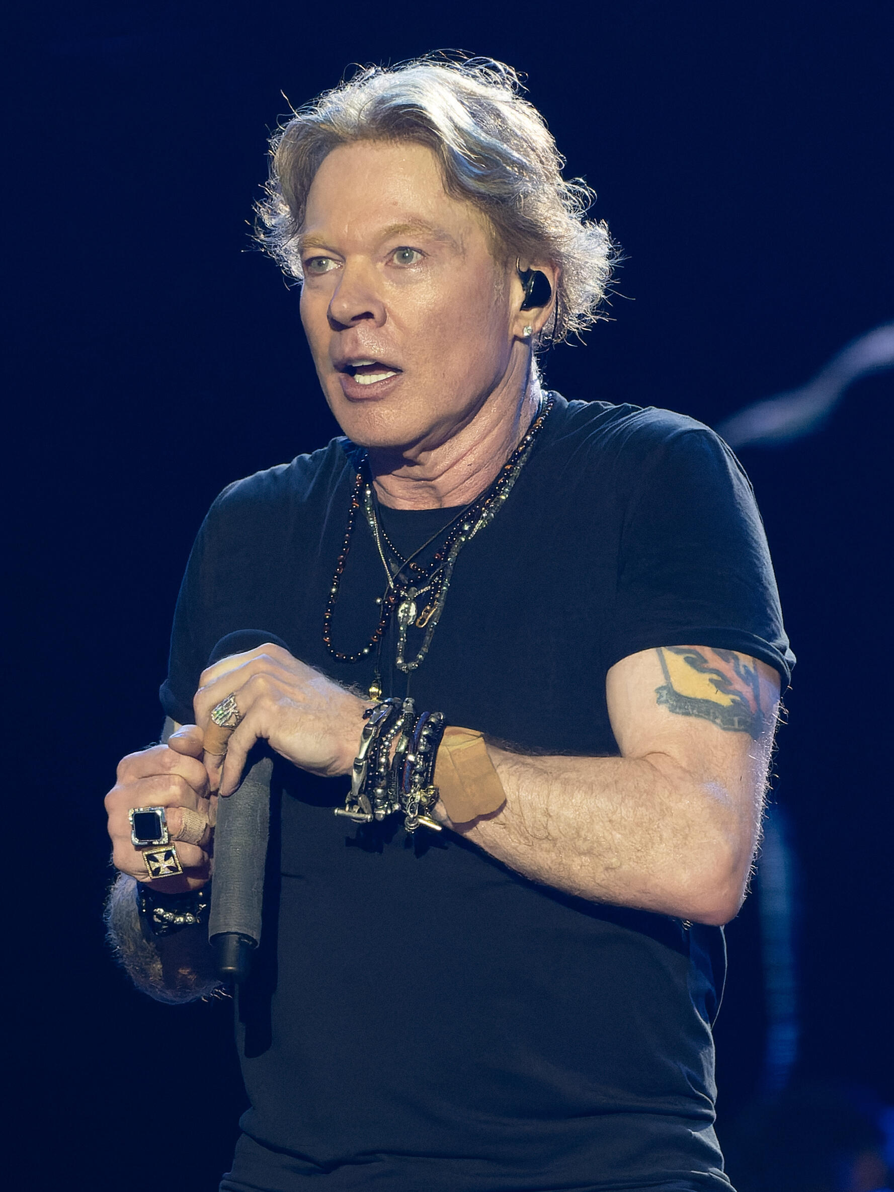 Axl Rose, uno dei cantanti con la voce più acuta