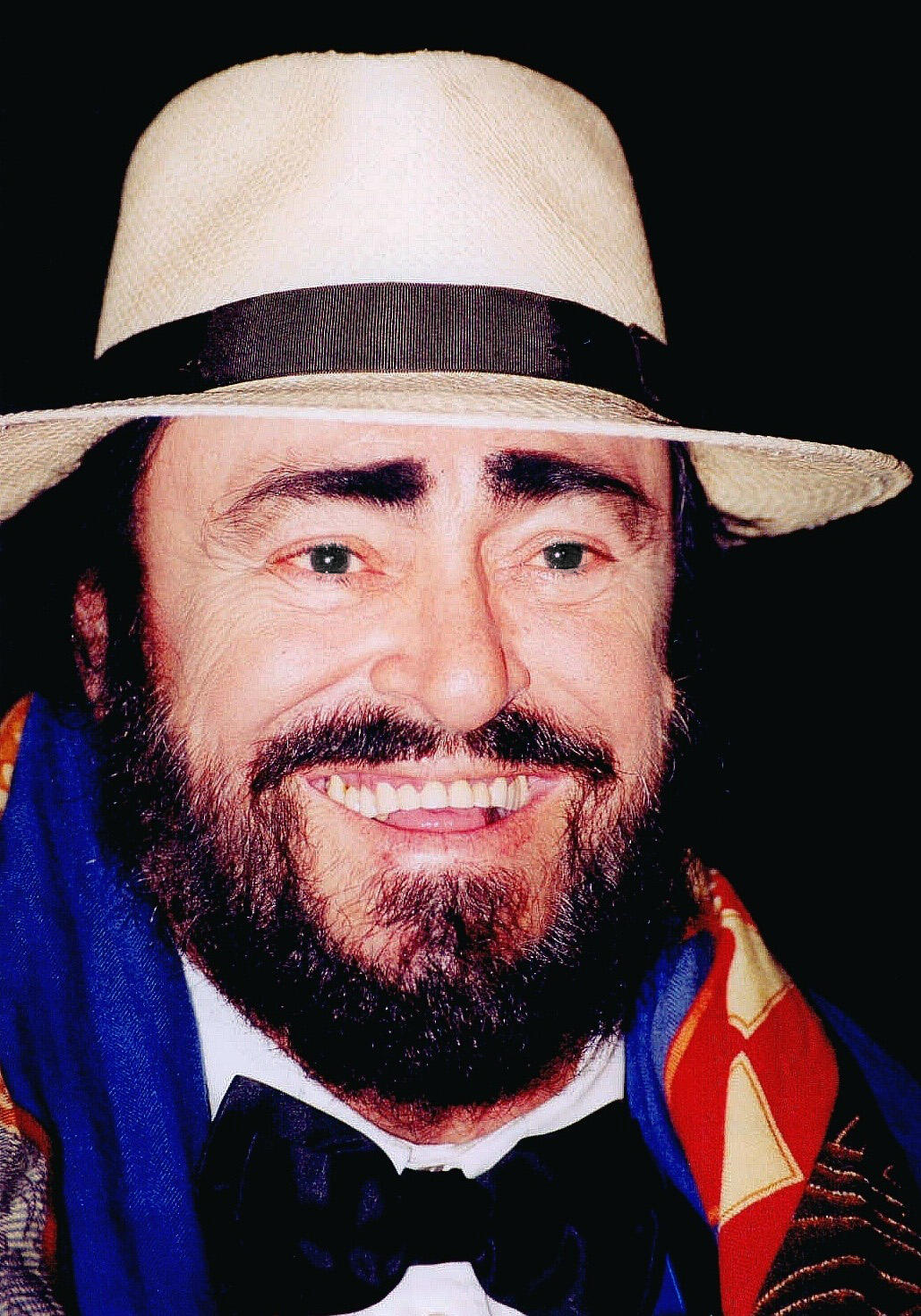 Luciano Pavarotti, uno dei cantanti con la voce più acuta.