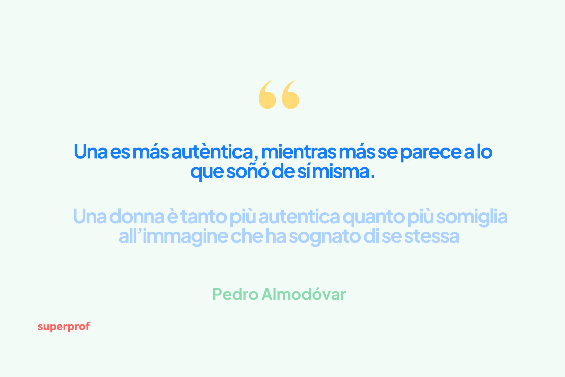 citazioni spagnole Almodovar con traduzione italiano