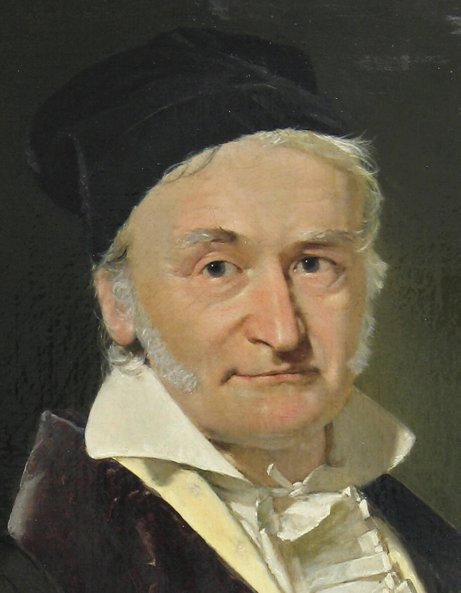 Gauss, suiccessore di Euclide matematico.