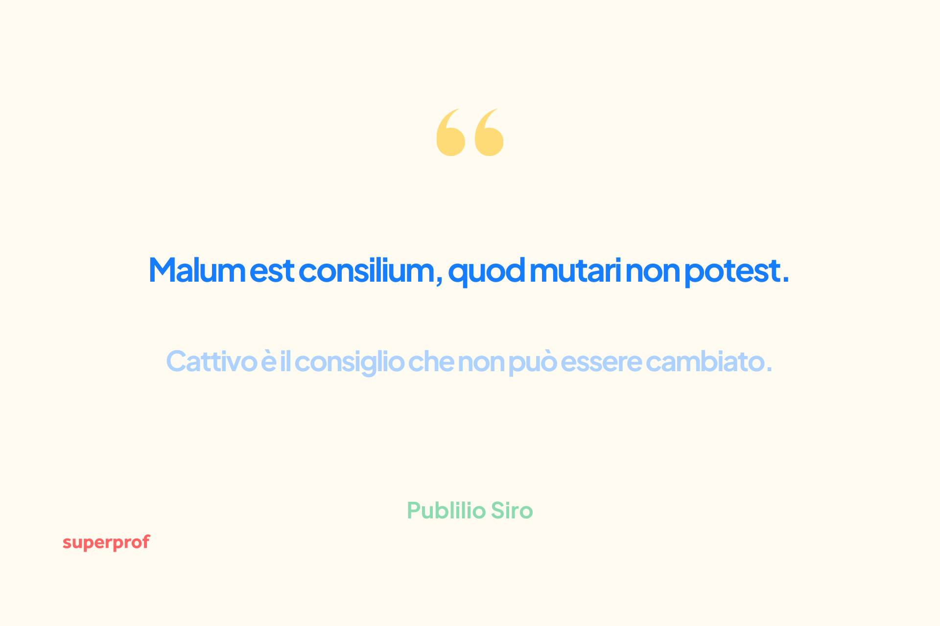 Una delle frasi in latino più famose.