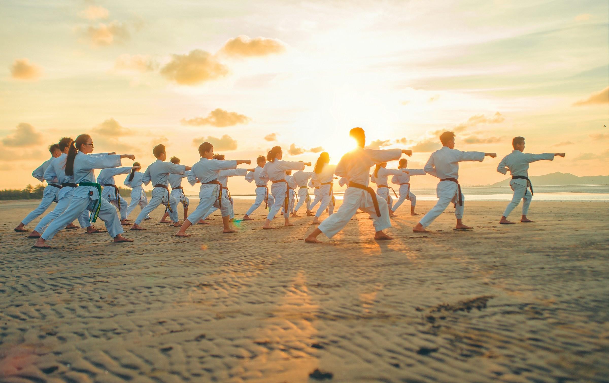 alle radici del karate, una forte filosofia