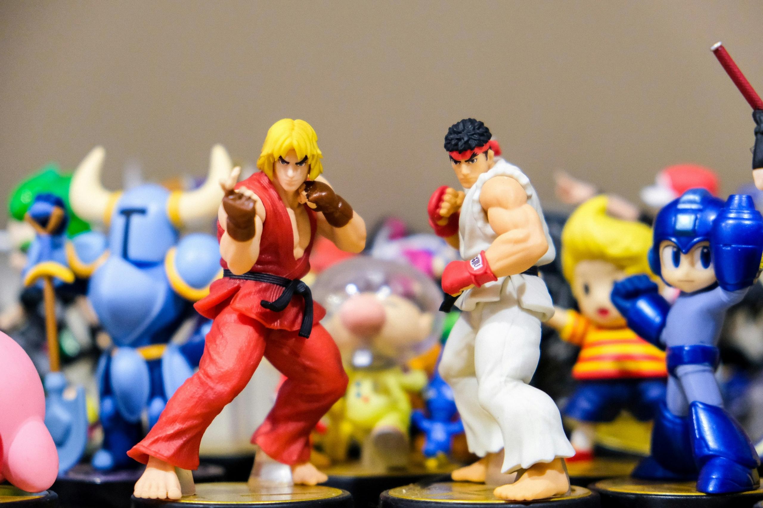 La serie di videogiochi Steet Fighter.