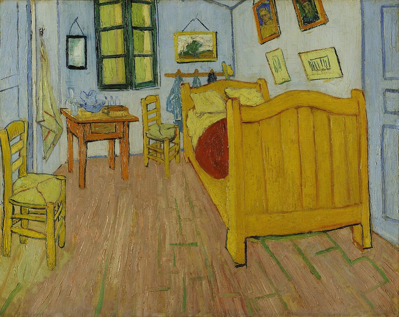 Dipinto di Van Gogh, uno dei pittori famosi europei.