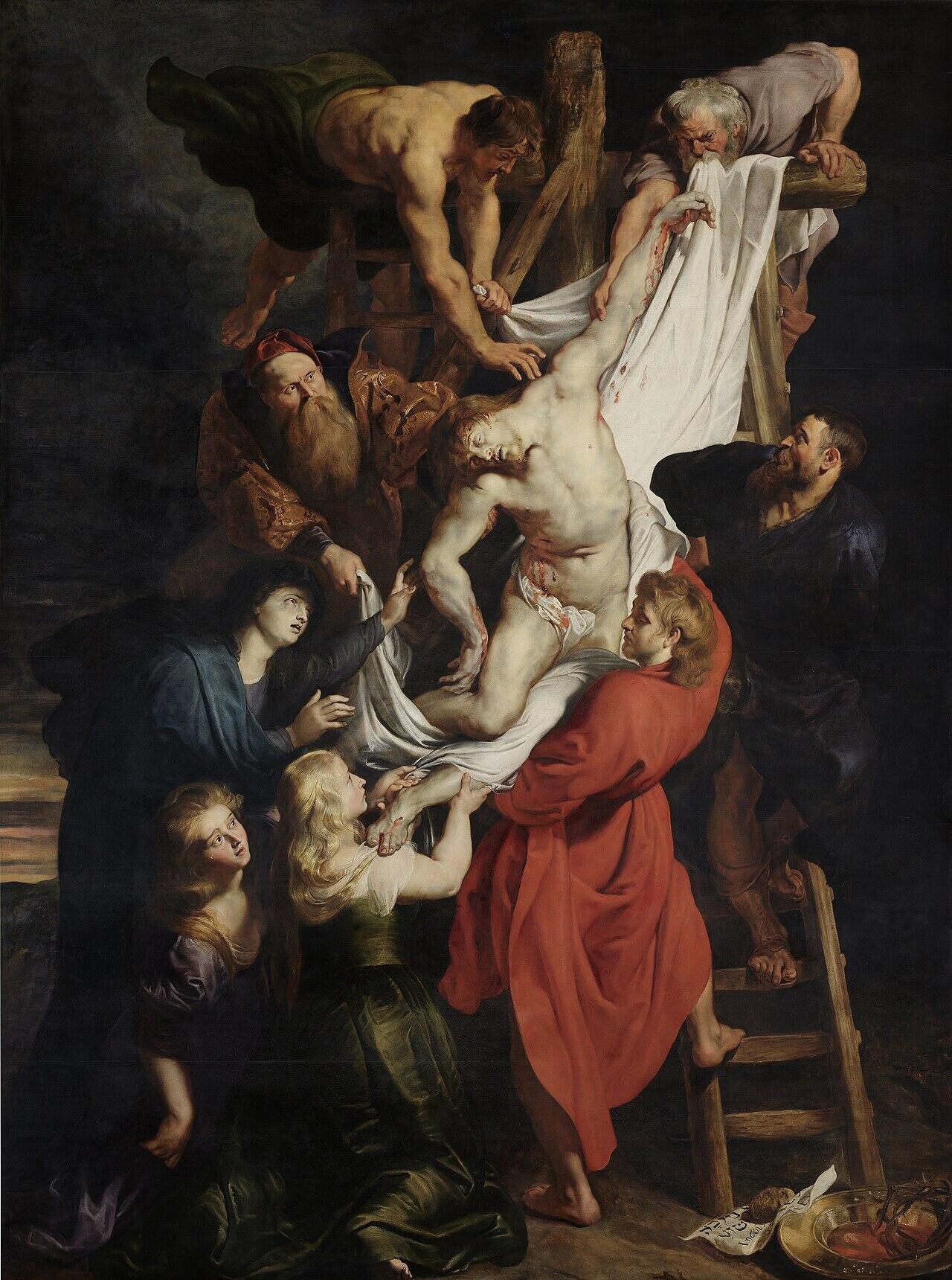 Dipinto di Rubens, uno dei pittori famosi europei.